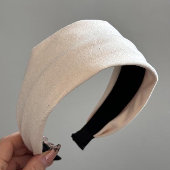 Breitkrempiges Stirnband Verdickte Schwammpolsterung Weicher Strickstoff Haarreif Herbst Winter Vielseitig Haar