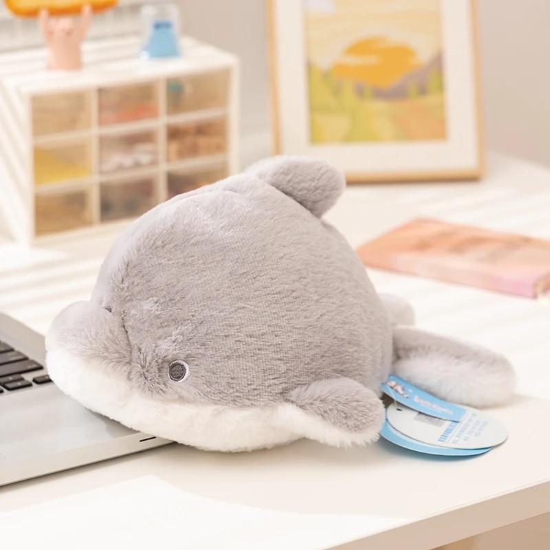 Kawaii Sea Animal Plush Toy Black Killer Whale Seal Dolphin Sea Ocean Animal Plush Toy Appease Doll Birthday Gift