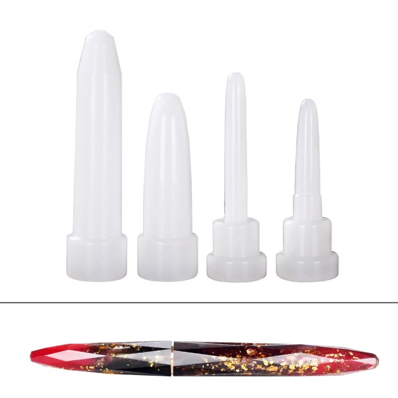 1 Set Ballpoint Epoxy Casting Mold Fountain Pen Epoxy Mold Silicone Pen Molds Resin Mold Pen Style Pen Casting Mold