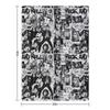 ROCK AND ROLL Tapestry Throw Blanket Plush Bed linens Vintage cosplay anime Blankets