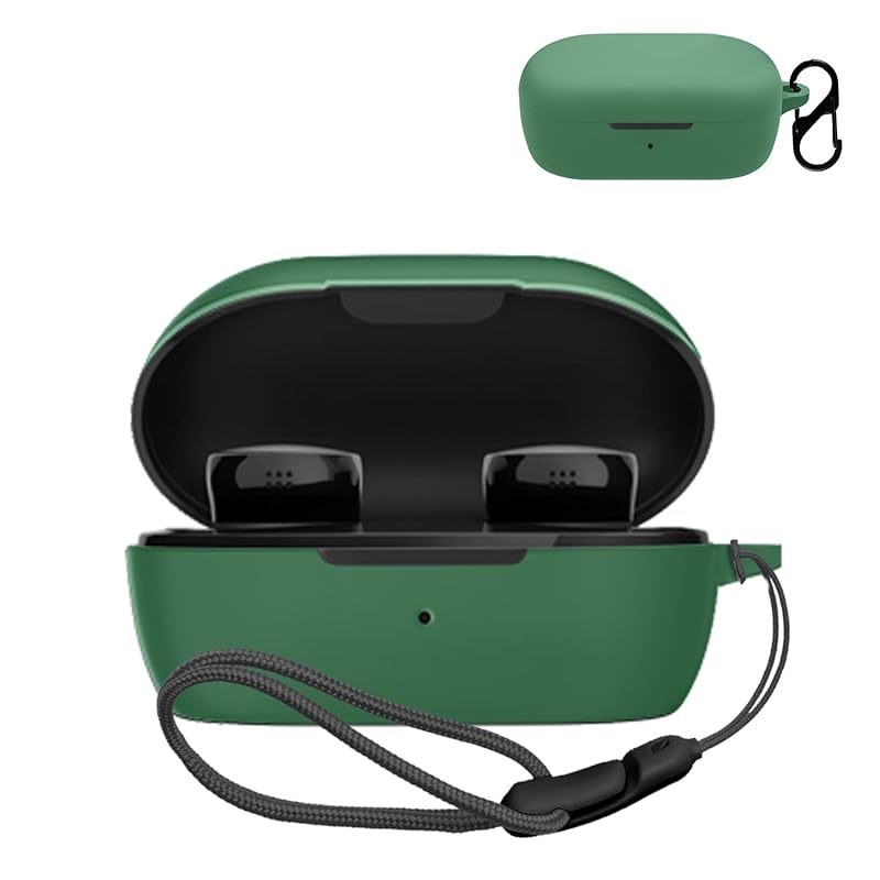 

[2024 NEW] Bose QuietComfort Earbuds (2nd Gen) for case cover [NOUKAJU]Bose QC Earbuds wireless earphones silicon protective case (With carabiner +