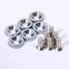 Aluminum M8 Fender Washers and Bolt Engine Washer Bolts for Honda Nissan Bmw  Tuning Car Universal 6Pcs/Pack
