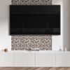 Vinyl Decoration With Print For Tool-Free Installation Mosaic With Different Shapes 6X60X30 Cm