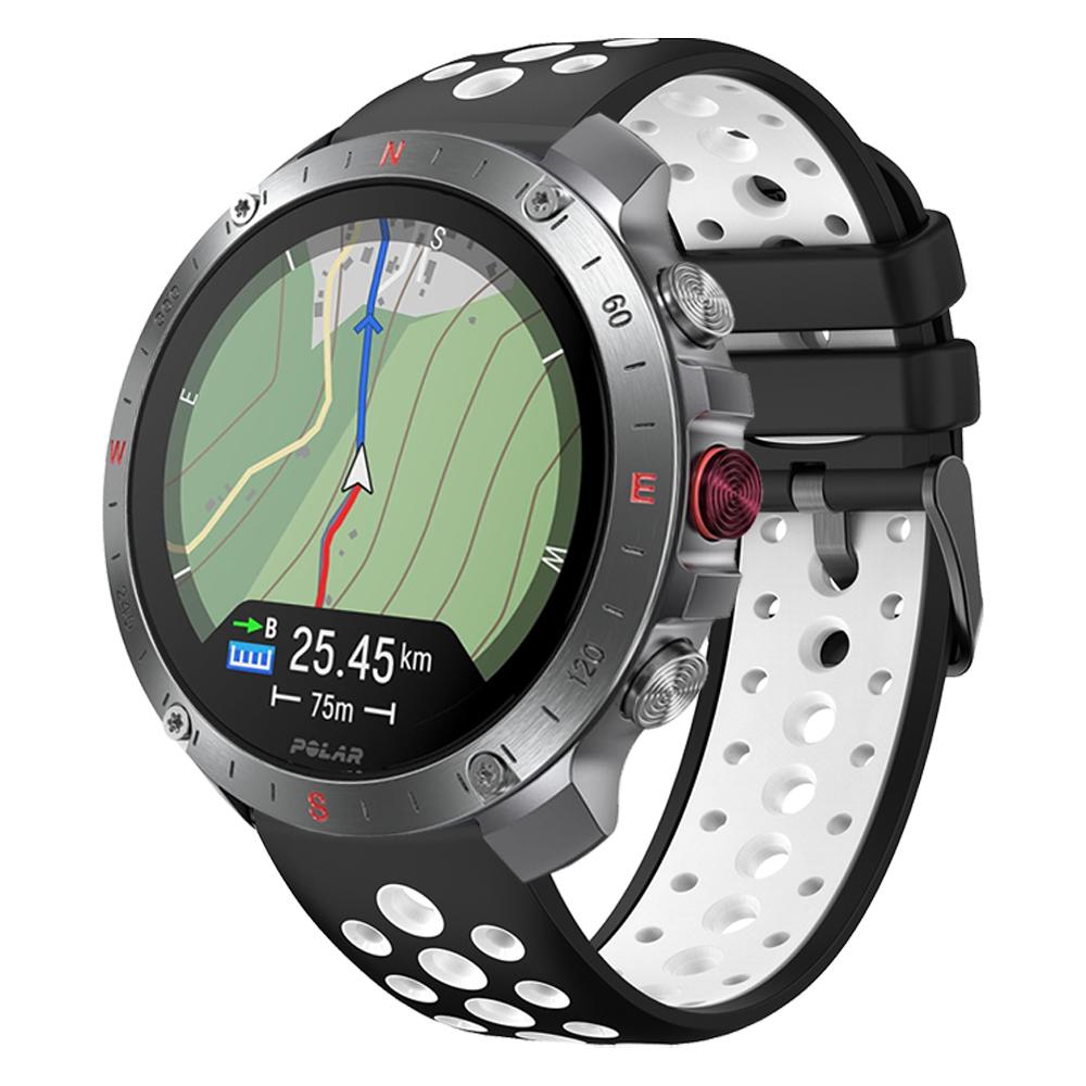 22mm Soft Breathable Sports Silicone Strap For POLAR Grit X2 Pro Titan Watch Band For Polar Vantage V3 M M2 Wristband Bracelet