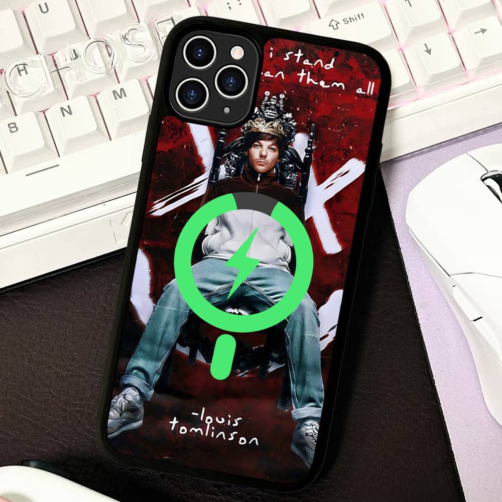 L-Luis M-Miguel Singer Magnetic For Magsafe Phone Case For IPhone 17 16 15 14 Plus 13 12 11 Pro Max Cover