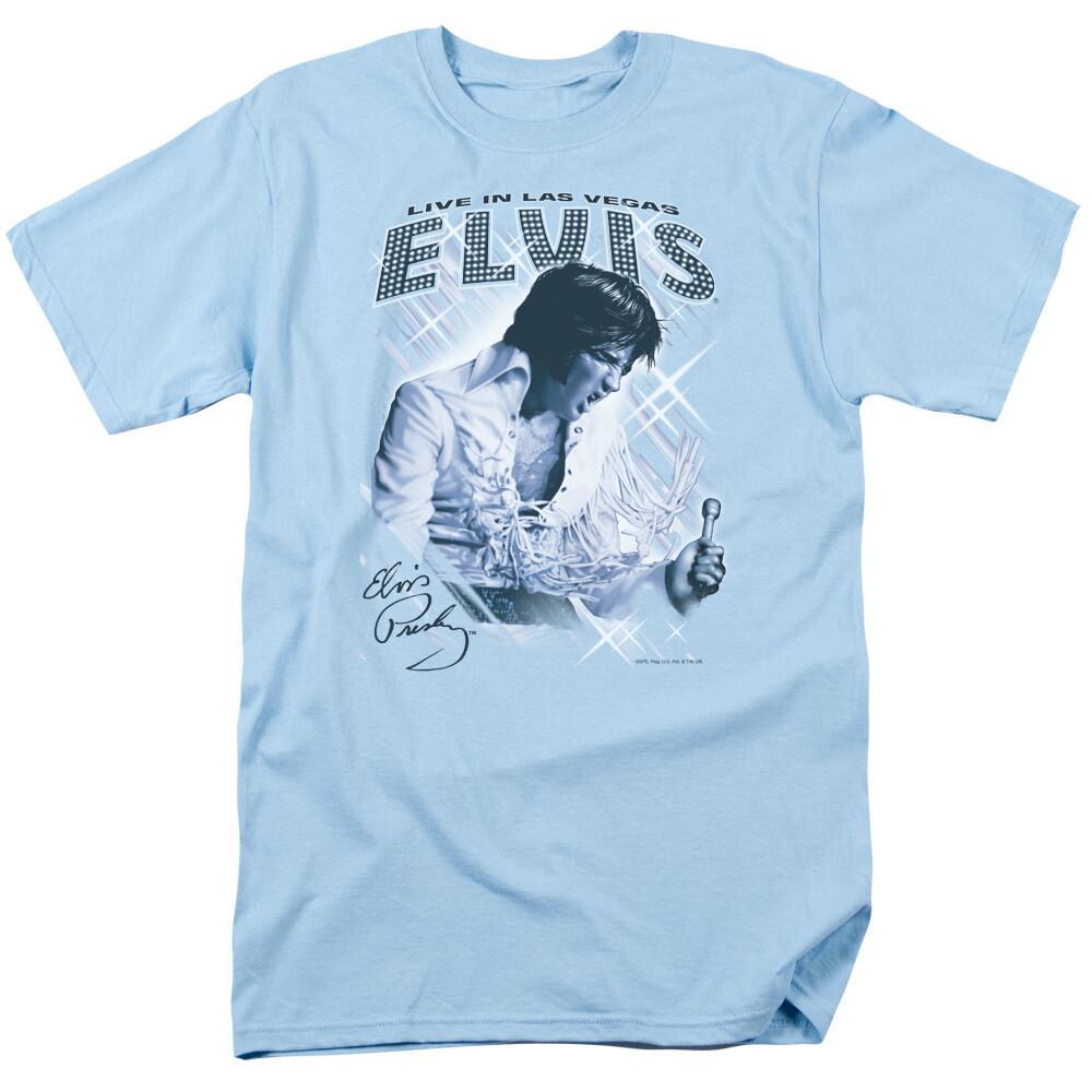 Elvis Blue Vegas T-Shirt Adult Child Toddler XXL