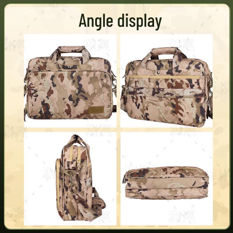 LanXun 5th Gen Camouflage Waterproof Laptop Briefcase