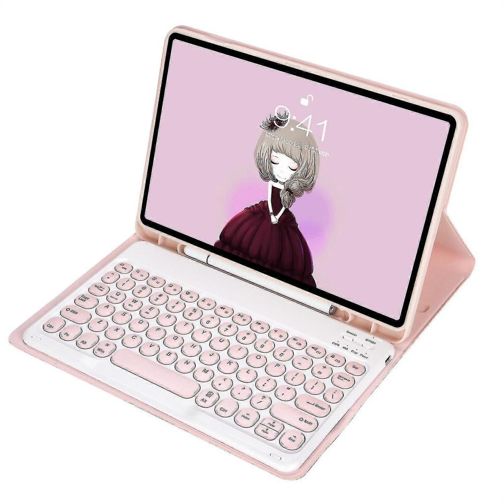 Keyboard + Case For Samsung Galaxy Tab A8 10.5 2021 Pink