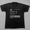 Xanax Logo Tshirt Black Cotton Tshirt Size S5XL Unisex T-Shirt