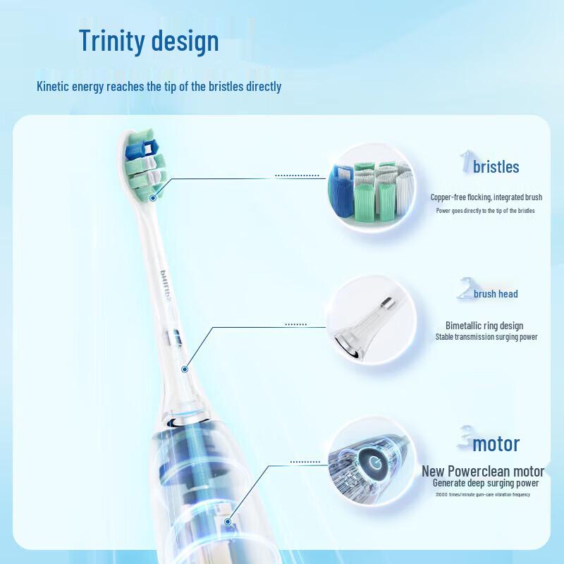 Philips Sonic Electric Toothbrush Diamond 3 Series CN Plug (adapter Included)