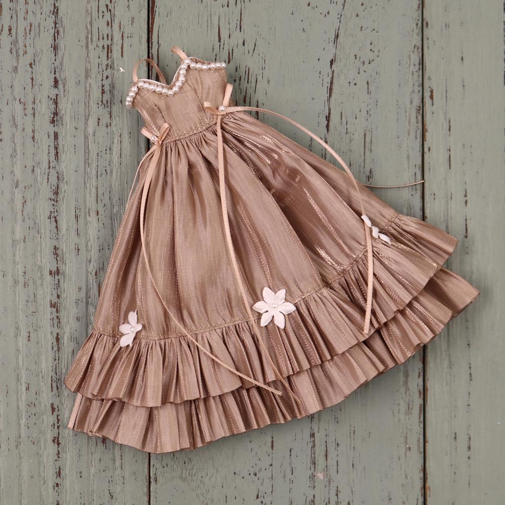 

Вбрання для ляльки Blyth Вечірня сукня Елегантний костюм 1/6 BJD ICY DBS АНІМЕ ДІВЧИНА OB24 коричневий