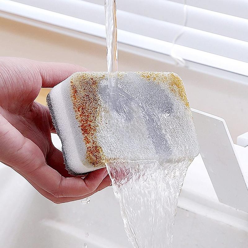 5pcs/set Dishwashing Sponge Cleaning Sponges for Home Kitchen Dishes Plates Cleaning Scrubber