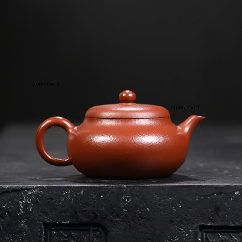180ml Yixing Purple Clay Teapot Household Kettle Master Handmade Tea Pot Beauty Tea Infuser Chinese Zisha Tea Set Accessories