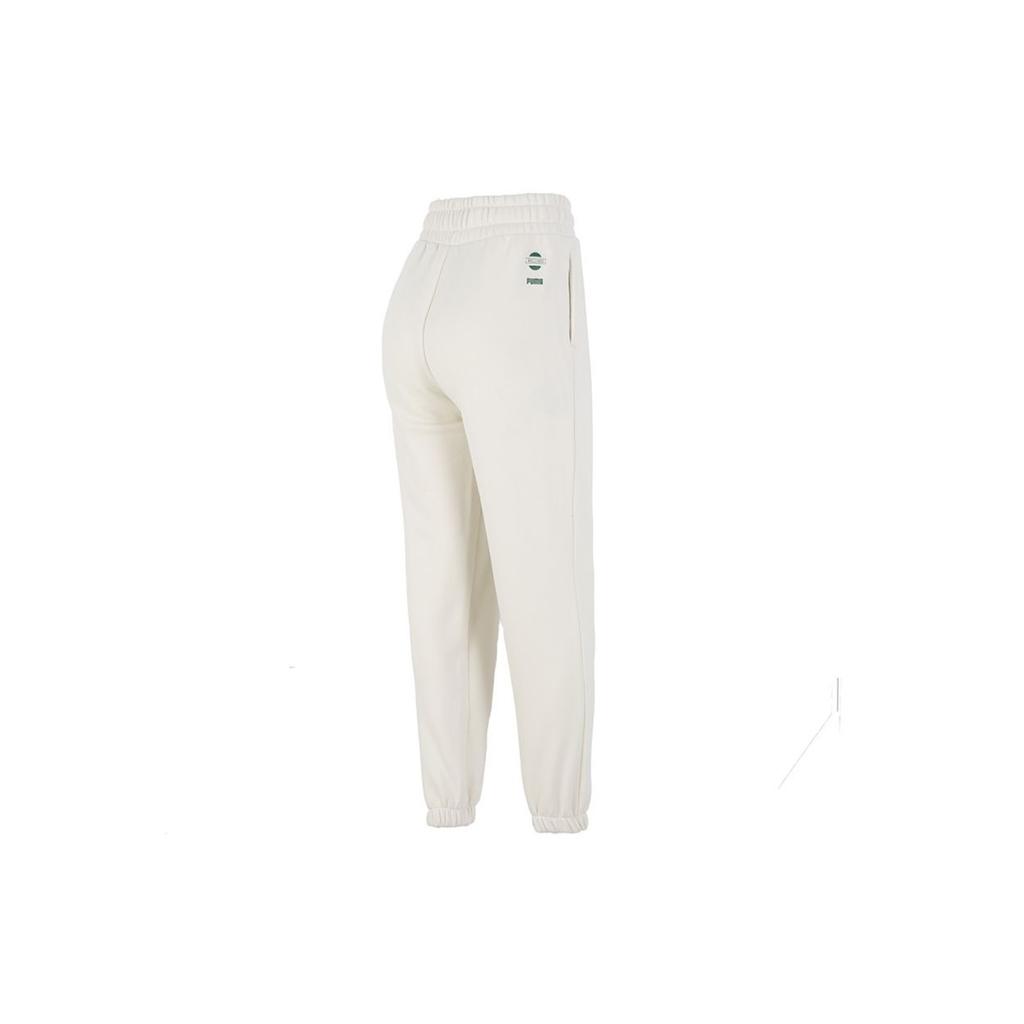 Puma Sportliche lässige lange Hose mit Bündchen Damenunterteile Off-White 534399-73