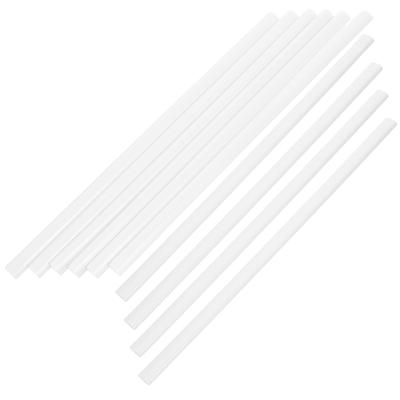 10Pcs Easy-Use Plastic Slide Binders Binding Bars for School Office Home Transparent File Organization Loose Leaf Bookbinding