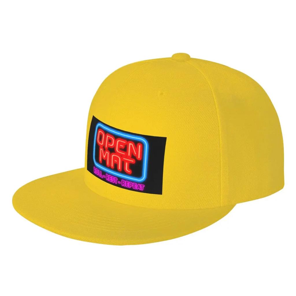 Unisex Baseball Hats Open Mat Jiu Jitsu Rolls Outdoor Streetwear Summer Sports Baseball Caps Hip Hop Cap Casquette