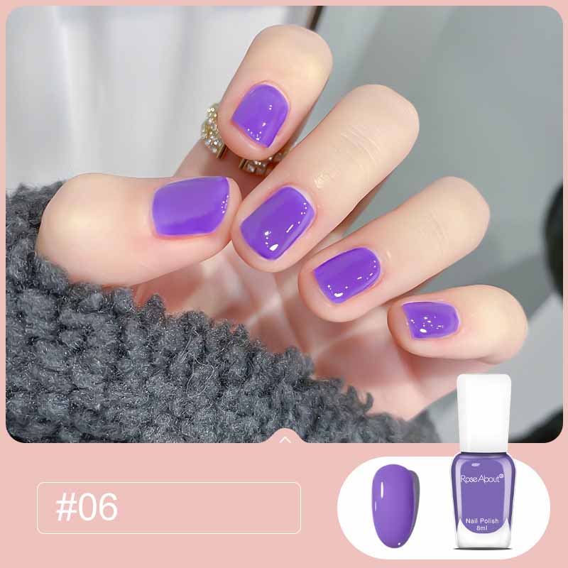 

8 мл натуральный телесный стойкий отслаивающийся быстросохнущий лак для ногтей без запекания набор для дизайна ногтей