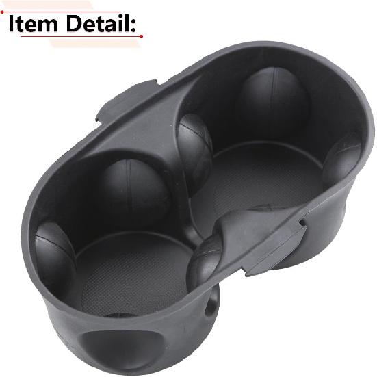 RLB-HILON Cup Holder Ert Divider Compatible With Dodge Grand Caravan 2011- Year, For Chrysler Town & Country 2011-2016 Year, For 1WV70DX9AA