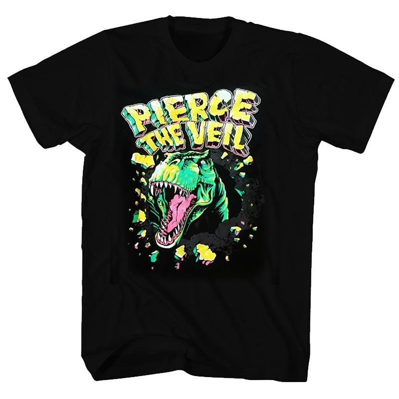 

Pierce The Veil Printed T-Shirt Men s Fashion Casual Wear Short Sleeve Loose Comfort T-Shirt Daily Men s Clothing S