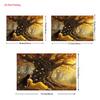 Enchanted Forest Tapestry, Autumn Fairy Background Cloth, Home Deco
