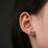 Punk Silver Stud Earrings Gothic Men Ear Studs Mini Scorpion Earrings Studs  Women