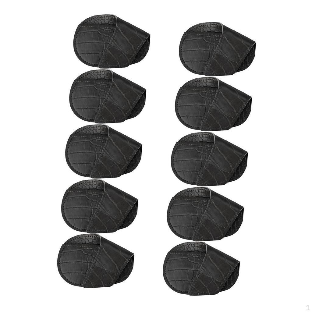 10 Pieces Golf Iron Covers Club Cover Training Equipment Head Protector for Golfer Travel