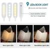 LED Reading Light, Rechargeable Reading Light Lamp In 3 Brightness Modes (Cool White/Warm Yellow), Dimmable Reading Light for Book In Bed, Book Clip L