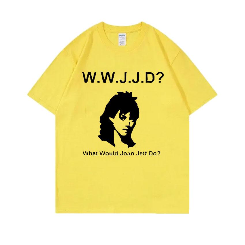 Rock Punk Band Bikini Kill Kathleen Hanna What Would Joan Jett Do Same Style Tshirt Feminist Riot Grrrl Unisex Oversized Tshirt