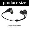 DIN Cable DIN 5Pin Male to 2x5Pin Female Angled Extension Audios Cable Highly Speed Signal Transmission For Studio Use