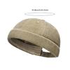 Casual Distressed Skull Hat Casual Hat Cotton Rolled for Daily Wear Outdoor Activity Streetwear Photo Props