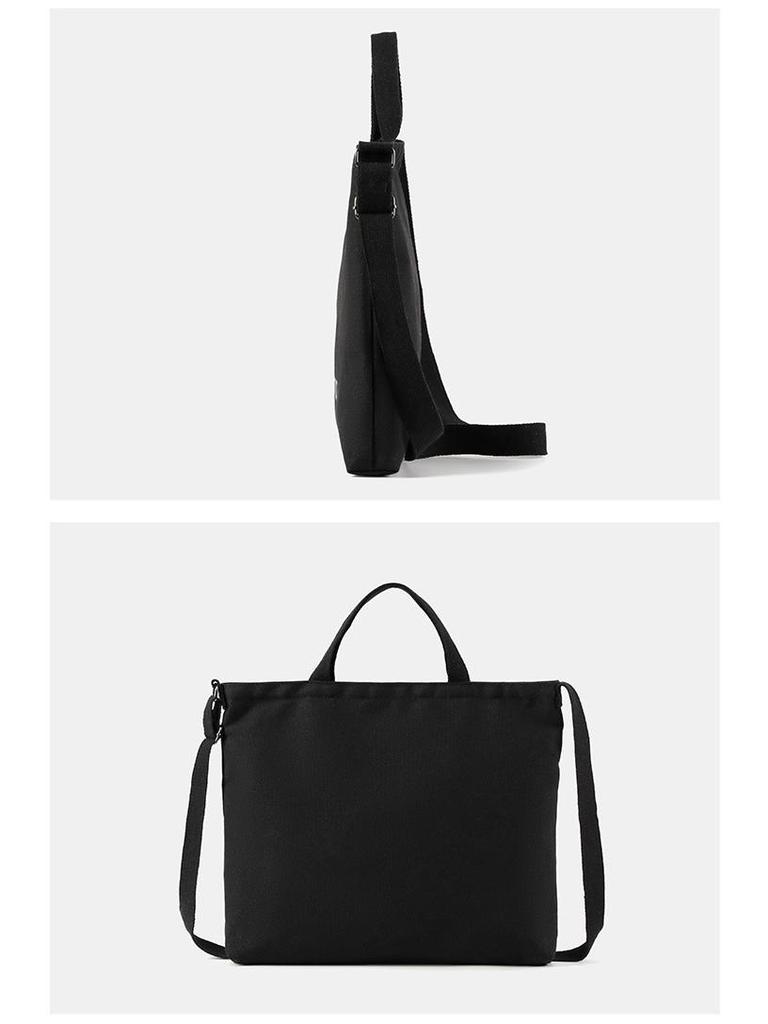 Retro Women's Canvas Tote: Large-Capacity Crossbody, Shoulder & Handbag for Students & Commuters