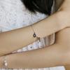 Shining Motifs Silver String Bracelet