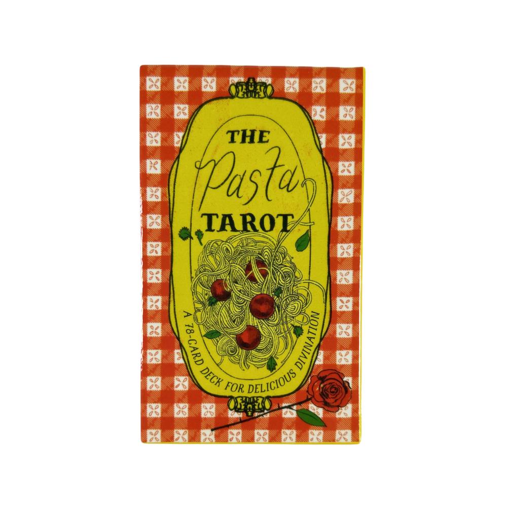 Le Carte dei Tarocchi della Pasta Un Mazzo da 78 Oracolo Visioni Inglesi Edizione Divinazione Giochi da Tavolo