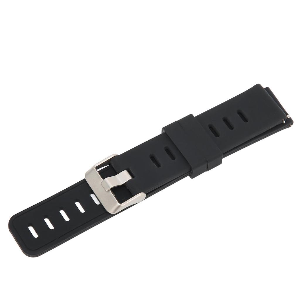 20mm Soft Silicone Watch Band Strap Wristband Replacement with Flat Head Air Holes for Amazfit GTS 3