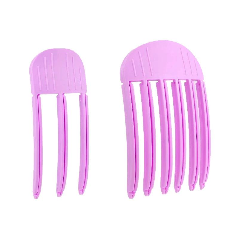 

2 шт. пушистые заколки для волос, завивка челки, заколки для корней волос, набор заколок для волос, женские завивки, фиксированные зажимы, модные бигуди для объема волос