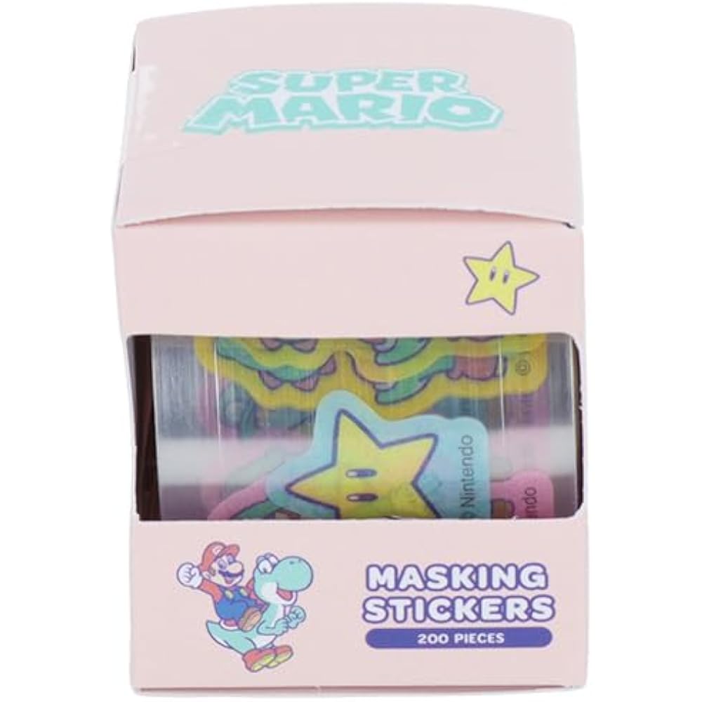 Sun-Star Stationery (Sun-Star Stationery) Super Mario Sticker Case Ally S8557195