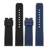 High Quality Rubber Watchband Cartier CALIBRE London Tank W7100056 W7100055 WGCA0010 WSCA0006 WSCA Citizen Watch Strap 23mm