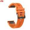 Cinturino in Silicone da 26mm 22mm Per Garmin Fenix 8 E 7 7X Pro 5 5X Plus 6 6X Pro Epix Gen 2 Cinturino Tactix 8 7/Enduro 3 Braccialetto QuickFit