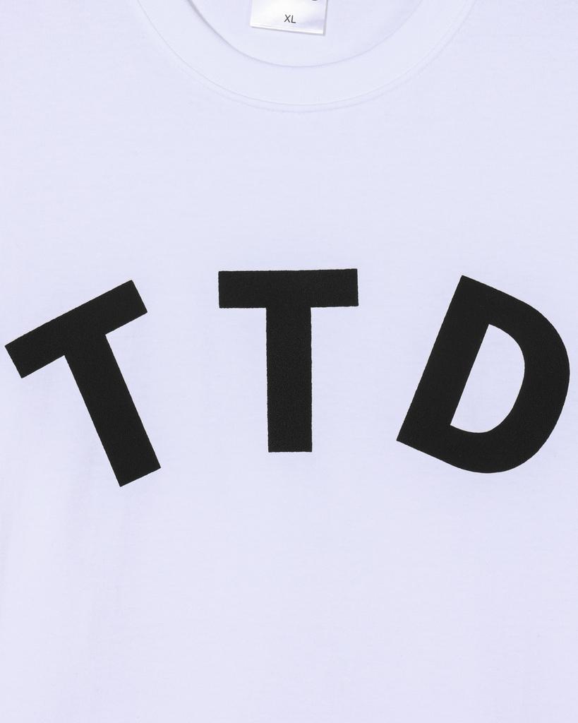 Titidi Big Curved Logo T-Shirt White