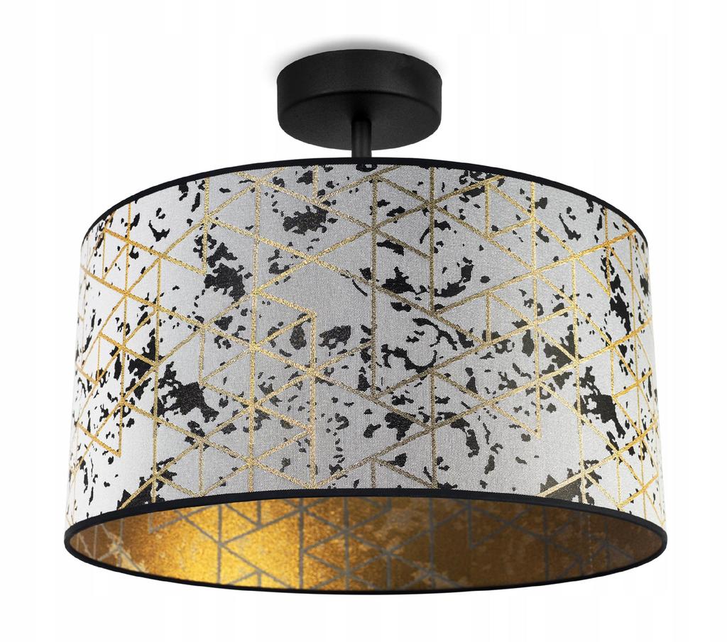 DECKENLEUCHTE, PLAFON, LAMPENSCHIRM, MUSTER, 40cm