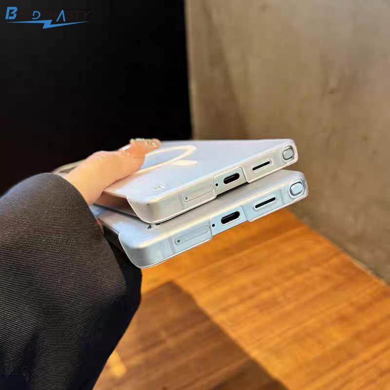 Frameless Ultra Thin For Magsafe Case For Samsung Galaxy S26 S25 S24 S22 S23 Plus Ultra FE Slim Matte Hard PC Magnetic Cover