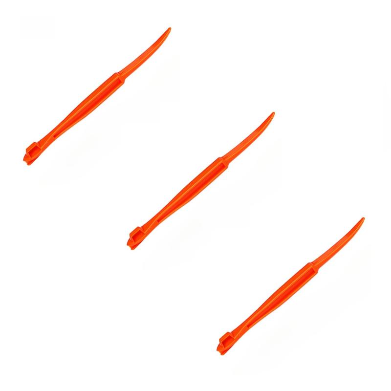 1/3pcs Orange Peeler Long-Handled Peeler Peeling Tool Plastic Orange-Opening Tool Hand-Friendly Kitchen Gadget