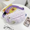 Leisure Fashionable Waist Bag Women Small Fresh Chest Bag Outdoor Sports Running Crossbody Bag Portable Travel Large Capacity Shoulder Bag Armpit Bag