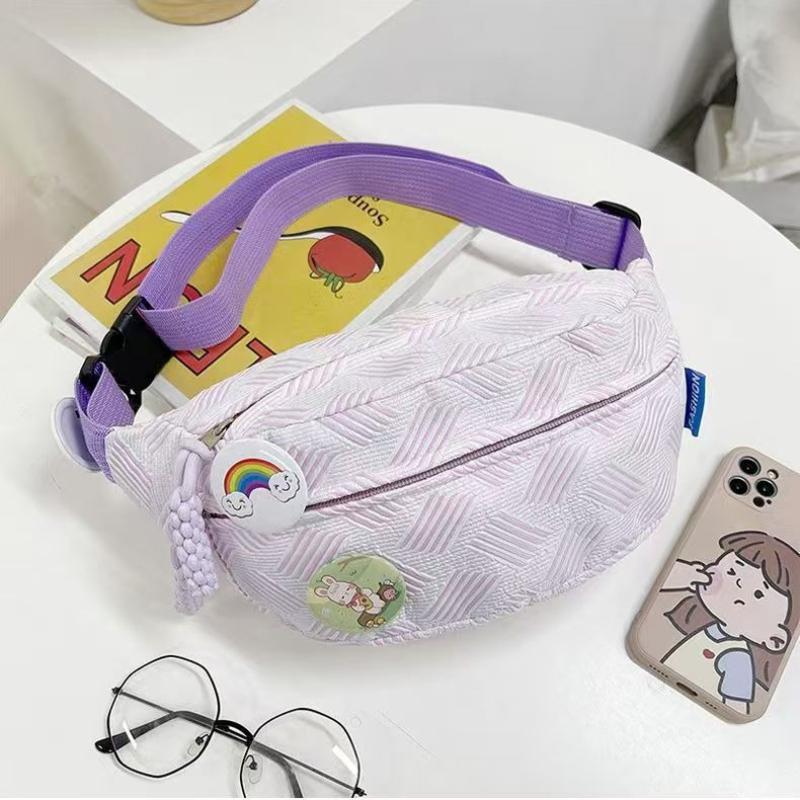 Leisure Fashionable Waist Bag Women Small Fresh Chest Bag Outdoor Sports Running Crossbody Bag Portable Travel Large Capacity Shoulder Bag Armpit Bag