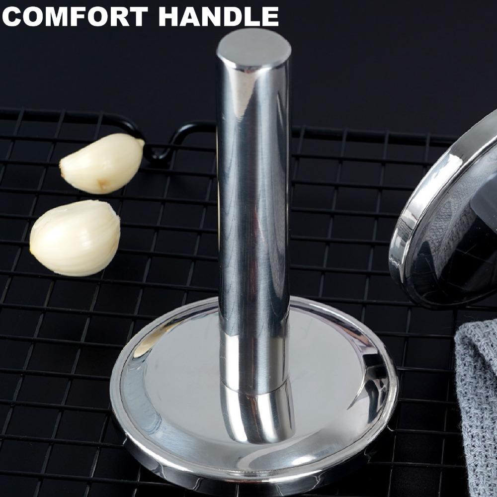 304 Stainless Steel Meat Pounder Thickened Burger Press Meat Tenderizer  Grill Cooking