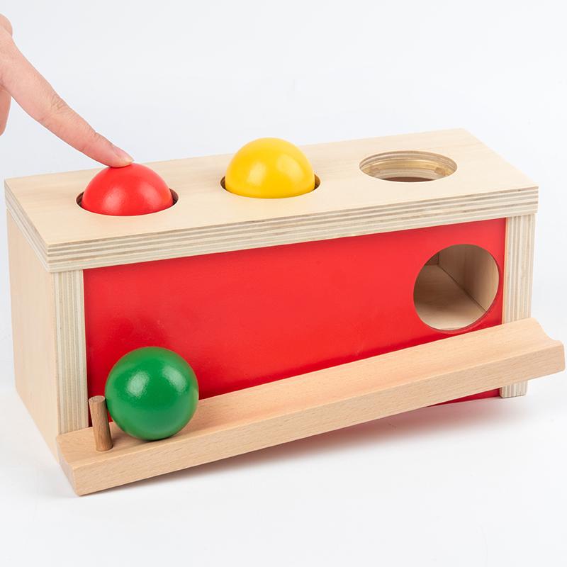 Fun pressure table teaching aids with smooth and angular design to cultivate children's color cognition and strength exercise