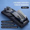 11-in-1 Bicycle Repair Tool Folding Multi Function Multi Repair Tool Kit Carbon steel Screwdrivers Multi-Function Tool Set