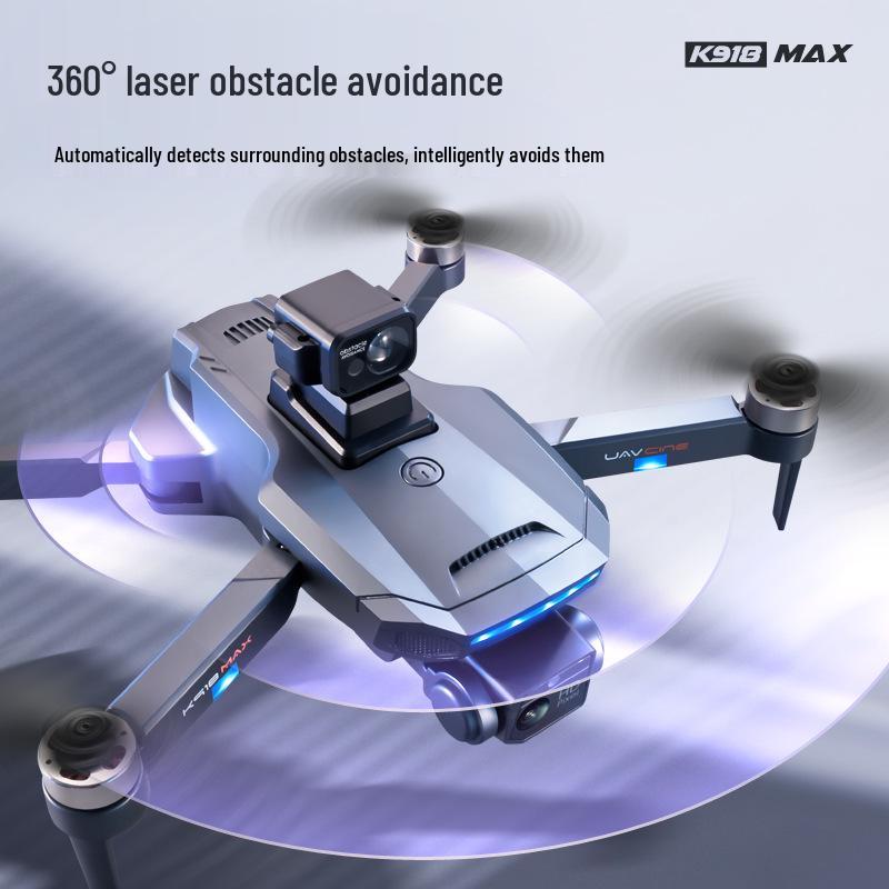 K918MAX Professional HD Drone with Laser Obstacle Avoidance and GPS