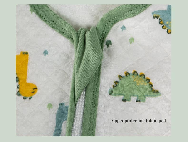 All-Season Baby Sleep Bag: Air Cotton, Thin, Warm, Footed Romper for Spring, Summer & Autumn