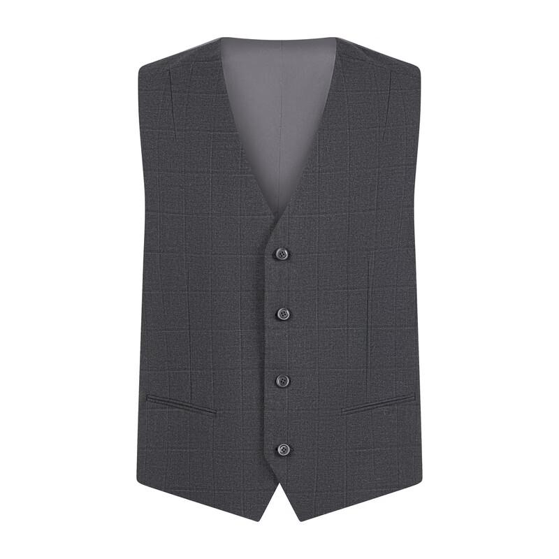 Seven Men's Plaid Jacquard 3-Piece Business Suit